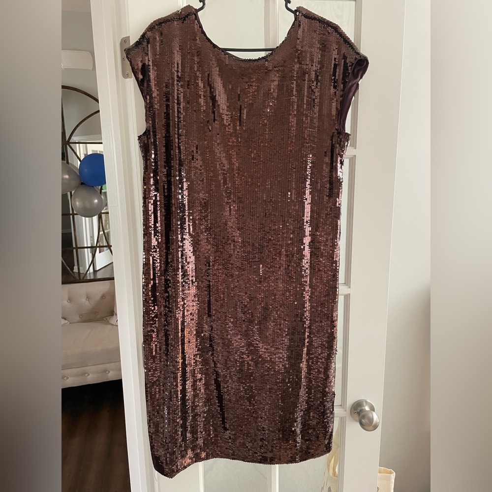 Anthropologie Sequin Dress NWT